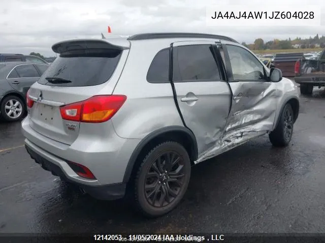 2018 Mitsubishi Rvr VIN: JA4AJ4AW1JZ604028 Lot: 12142053