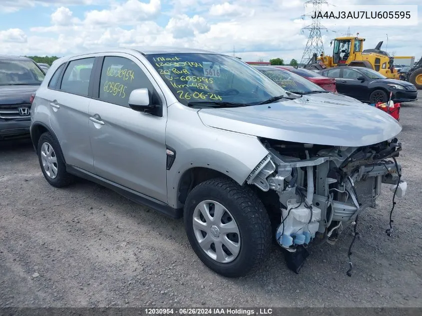 2020 Mitsubishi Rvr VIN: JA4AJ3AU7LU605595 Lot: 12030954