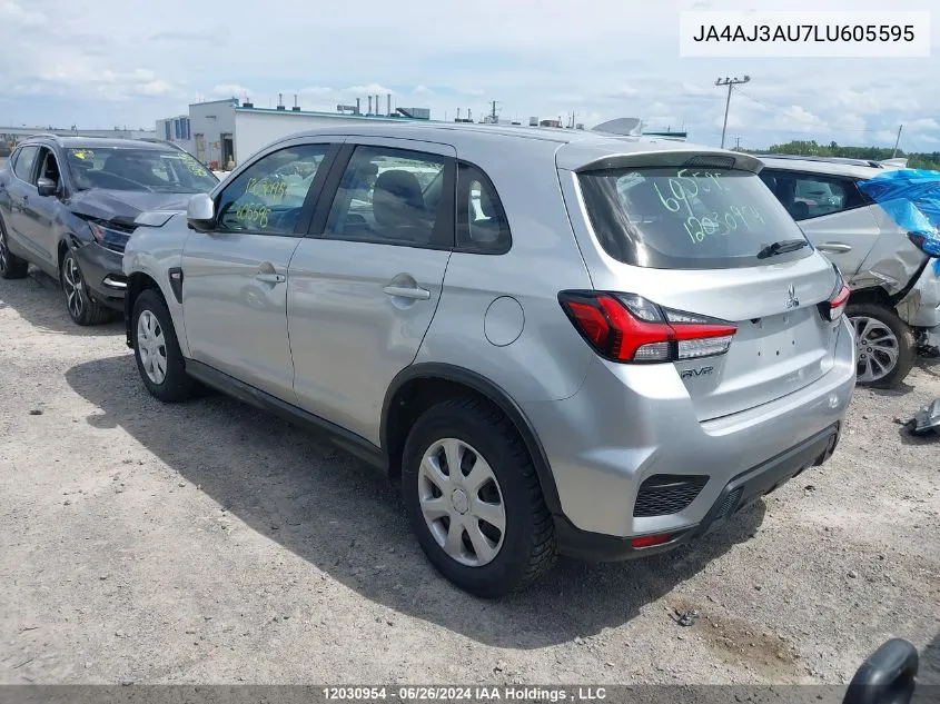 2020 Mitsubishi Rvr VIN: JA4AJ3AU7LU605595 Lot: 12030954