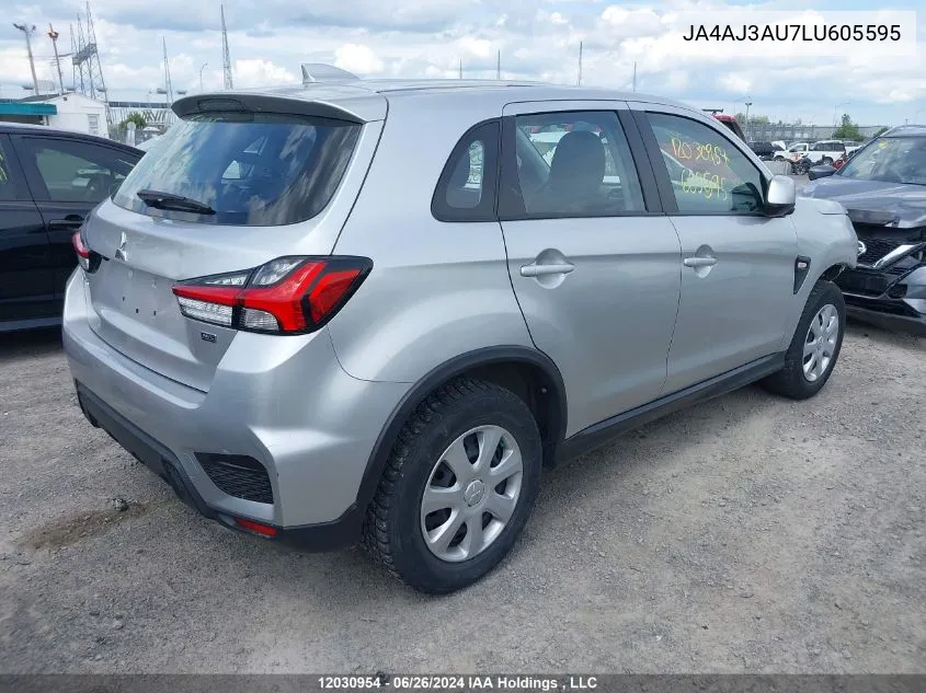 2020 Mitsubishi Rvr VIN: JA4AJ3AU7LU605595 Lot: 12030954