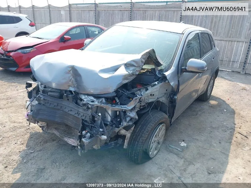 2021 Mitsubishi Rvr VIN: JA4AJVAW7MU606941 Lot: 12097373