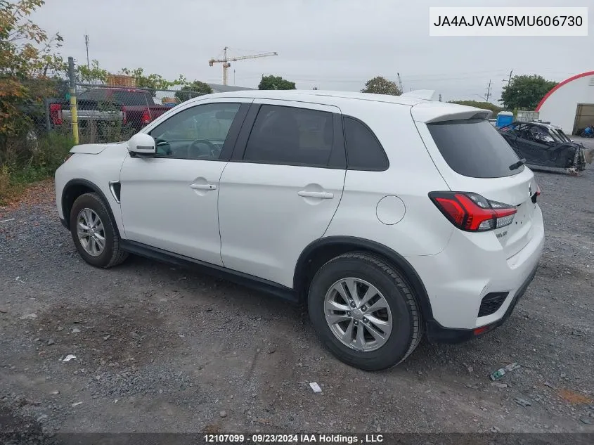 JA4AJVAW5MU606730 2021 Mitsubishi Rvr