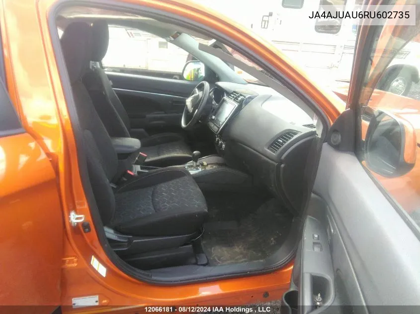 2024 Mitsubishi Rvr Es VIN: JA4AJUAU6RU602735 Lot: 12066181