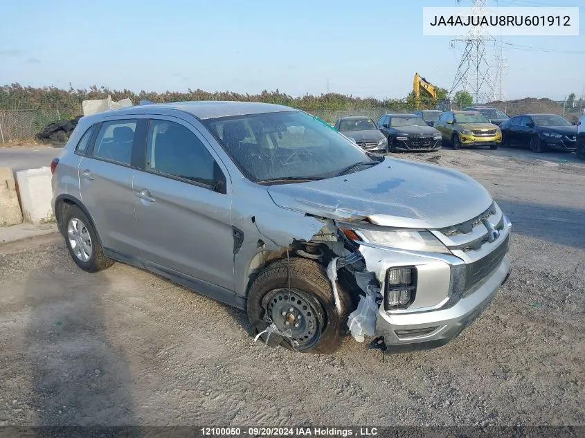 2024 Mitsubishi Rvr Es VIN: JA4AJUAU8RU601912 Lot: 12100050