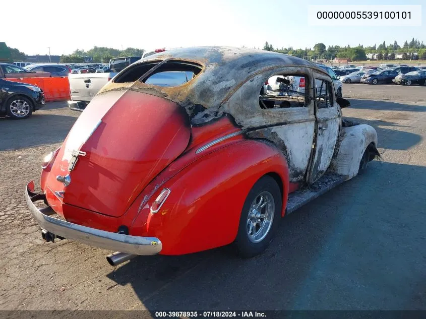 1939 Nash Lafette VIN: 00000005539100101 Lot: 39878935