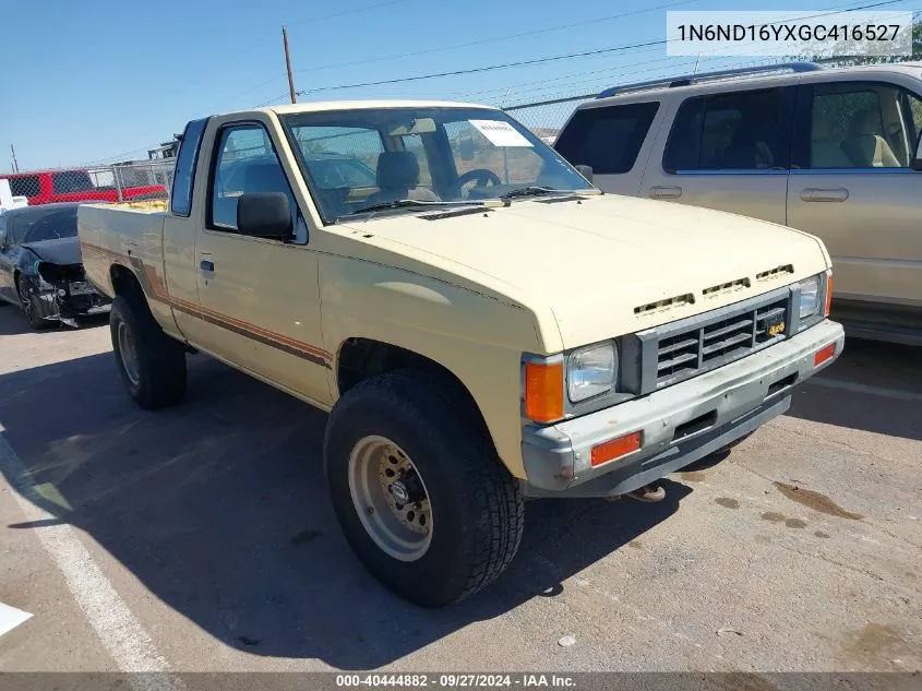 1986 Nissan D21 King Cab VIN: 1N6ND16YXGC416527 Lot: 40444882