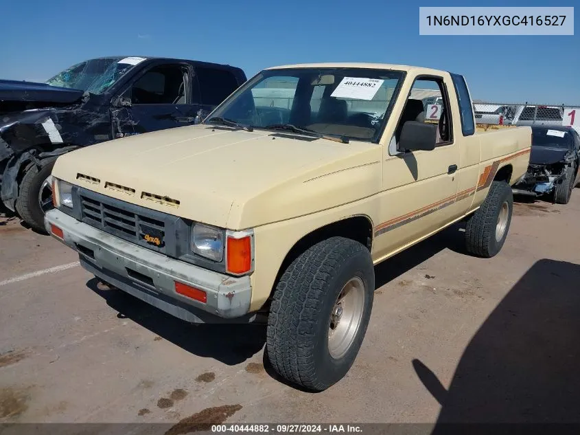 1N6ND16YXGC416527 1986 Nissan D21 King Cab