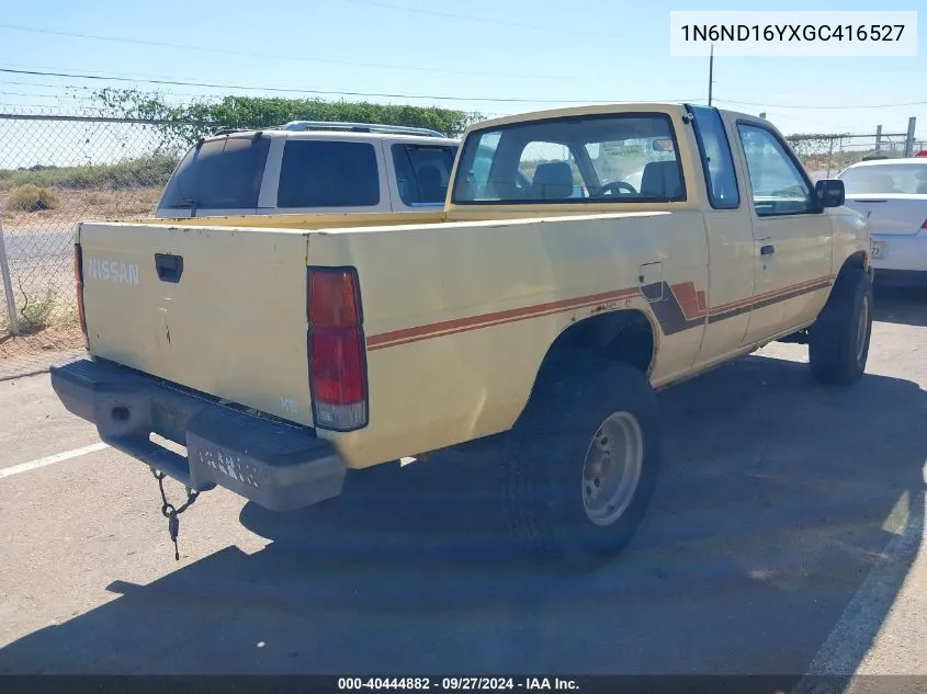 1986 Nissan D21 King Cab VIN: 1N6ND16YXGC416527 Lot: 40444882