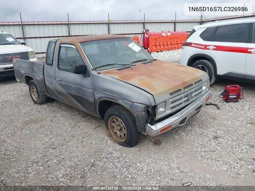 1N6SD16S7LC326986 1990 Nissan D21 King Cab