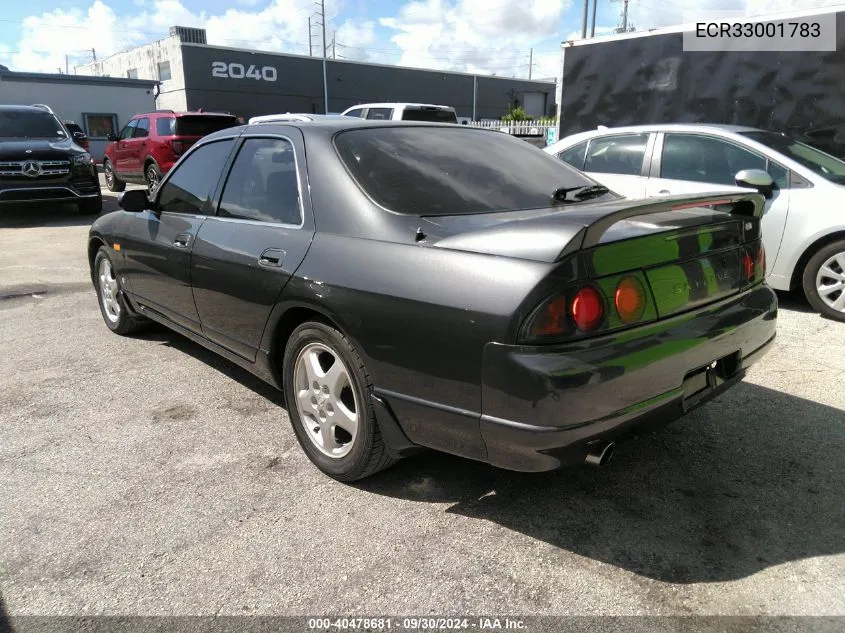 1993 Nissan Skyline Gt VIN: ECR33001783 Lot: 40478681