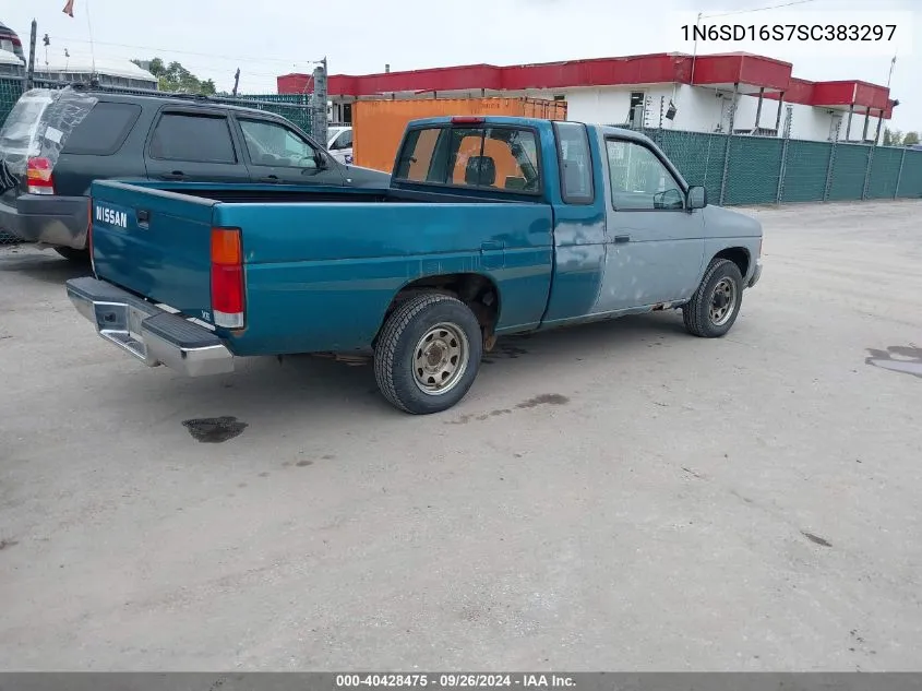 1995 Nissan Truck King Cab Xe VIN: 1N6SD16S7SC383297 Lot: 40428475