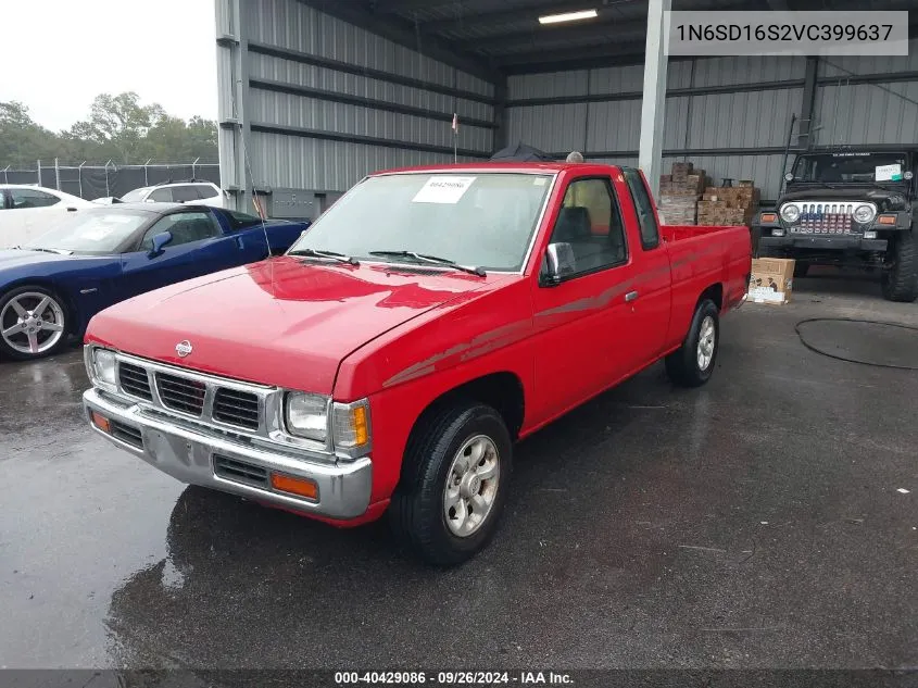 1997 Nissan 4X2 Truck Se/Xe VIN: 1N6SD16S2VC399637 Lot: 40429086