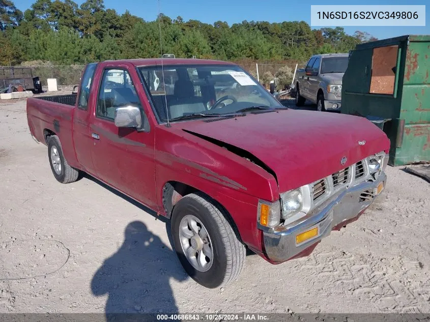 1997 Nissan 4X2 Truck Se/Xe VIN: 1N6SD16S2VC349806 Lot: 40686843