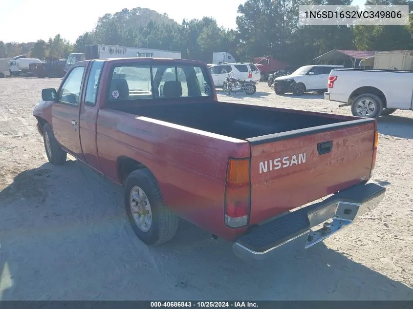 1N6SD16S2VC349806 1997 Nissan 4X2 Truck Se/Xe