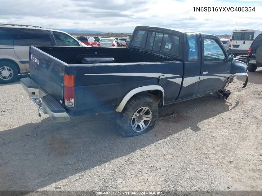 1997 Nissan Truck King Cab Se/King Cab Xe VIN: 1N6SD16YXVC406354 Lot: 40731772