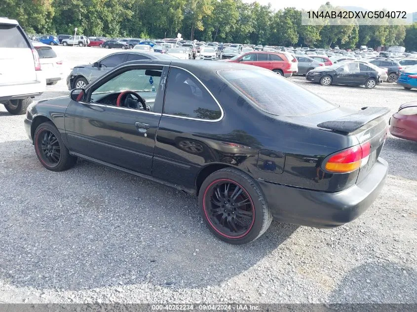 1997 Nissan 200Sx Se VIN: 1N4AB42DXVC504072 Lot: 40252234