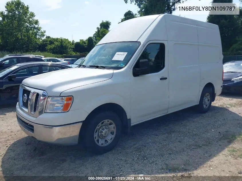 2013 Nissan Nv Cargo Nv2500 Hd Sv V6 VIN: 1N6BF0LY8DN109787 Lot: 39925691