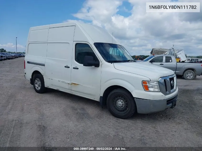 2013 Nissan Nv Cargo Nv2500 Hd Sv V6 VIN: 1N6BF0LY8DN111782 Lot: 39997249