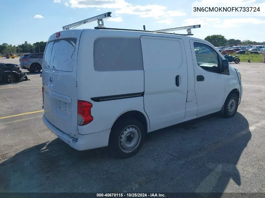 3N6CMOKNOFK733724 2015 Nissan Nv200 2.5S/2.5Sv