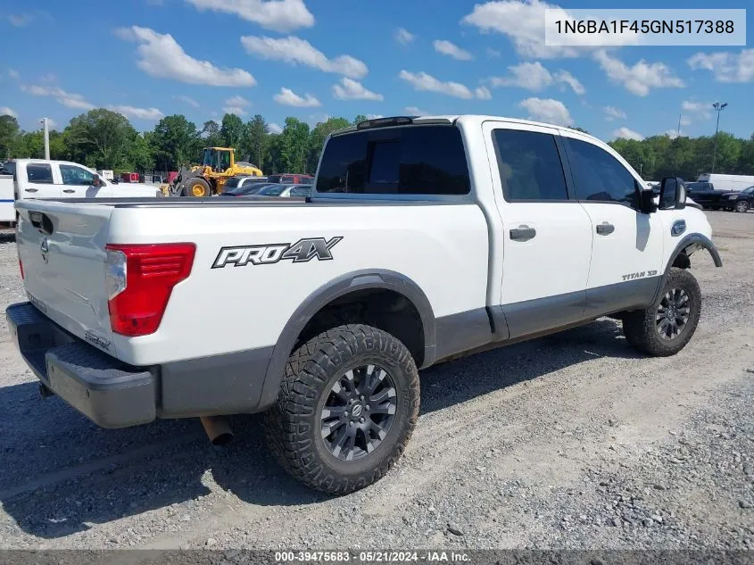 2016 Nissan Titan Xd Pro-4X Diesel VIN: 1N6BA1F45GN517388 Lot: 39475683