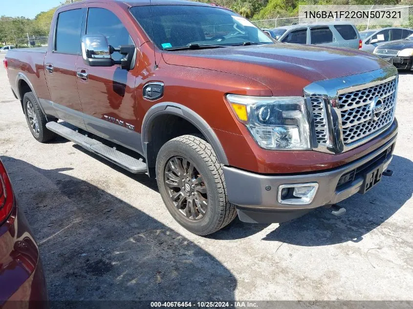 1N6BA1F22GN507321 2016 Nissan Titan Xd Platinum Reserve Diesel