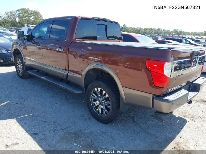 1N6BA1F22GN507321 2016 Nissan Titan Xd Platinum Reserve Diesel