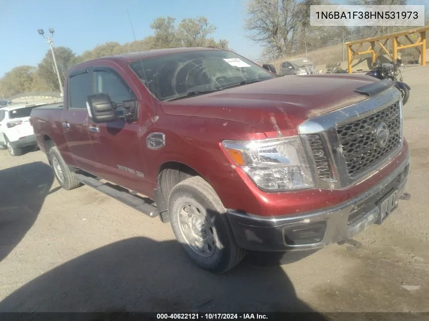 1N6BA1F38HN531973 2017 Nissan Titan Xd Sv Diesel