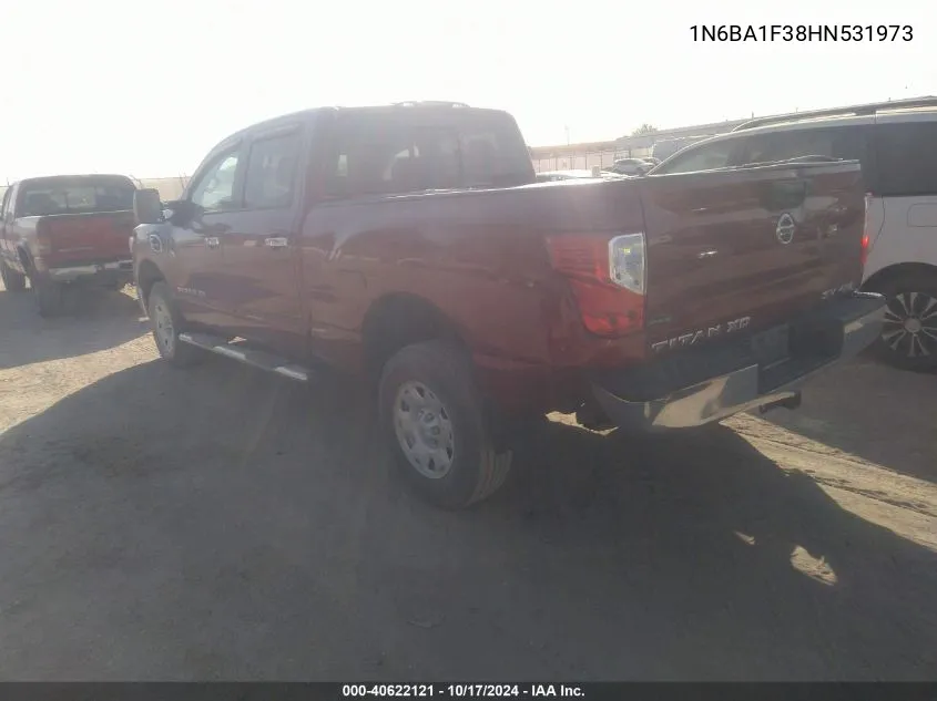 1N6BA1F38HN531973 2017 Nissan Titan Xd Sv Diesel