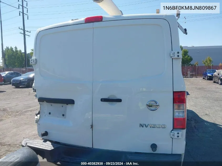 1N6BF0KM8JN809867 2018 Nissan Nv Cargo Nv1500 S V6