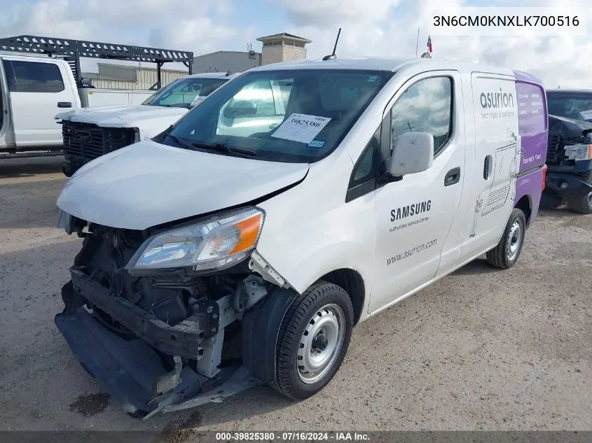 2020 Nissan Nv200 Compact Cargo Sv Xtronic Cvt VIN: 3N6CM0KNXLK700516 Lot: 39825380