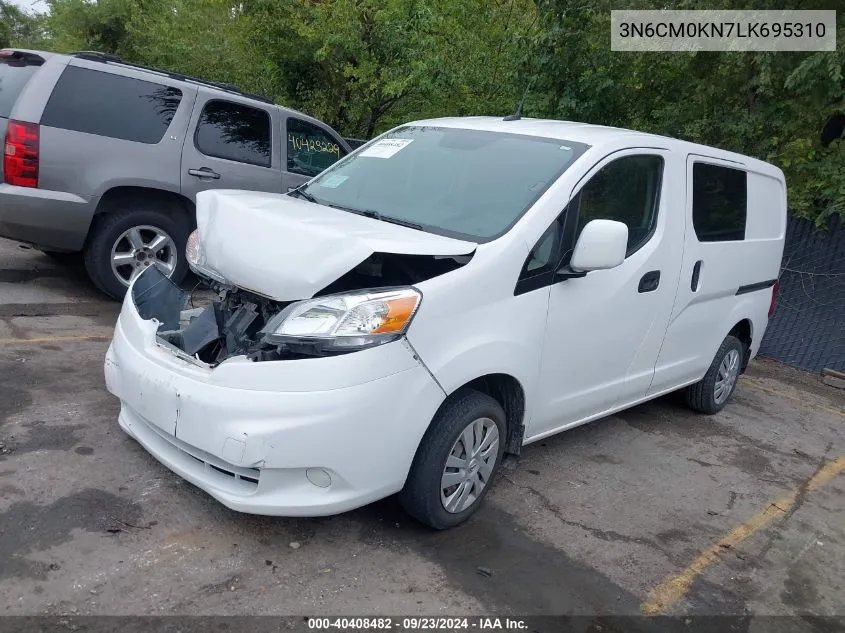 2020 Nissan Nv200 Compact Cargo Sv Xtronic Cvt VIN: 3N6CM0KN7LK695310 Lot: 40408482