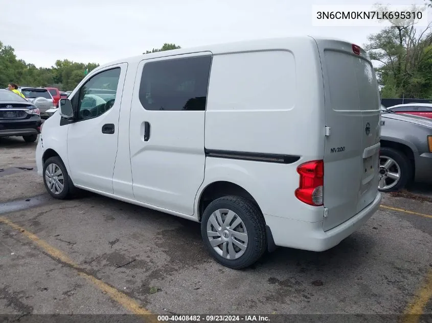 2020 Nissan Nv200 Compact Cargo Sv Xtronic Cvt VIN: 3N6CM0KN7LK695310 Lot: 40408482