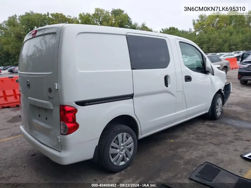 2020 Nissan Nv200 Compact Cargo Sv Xtronic Cvt VIN: 3N6CM0KN7LK695310 Lot: 40408482