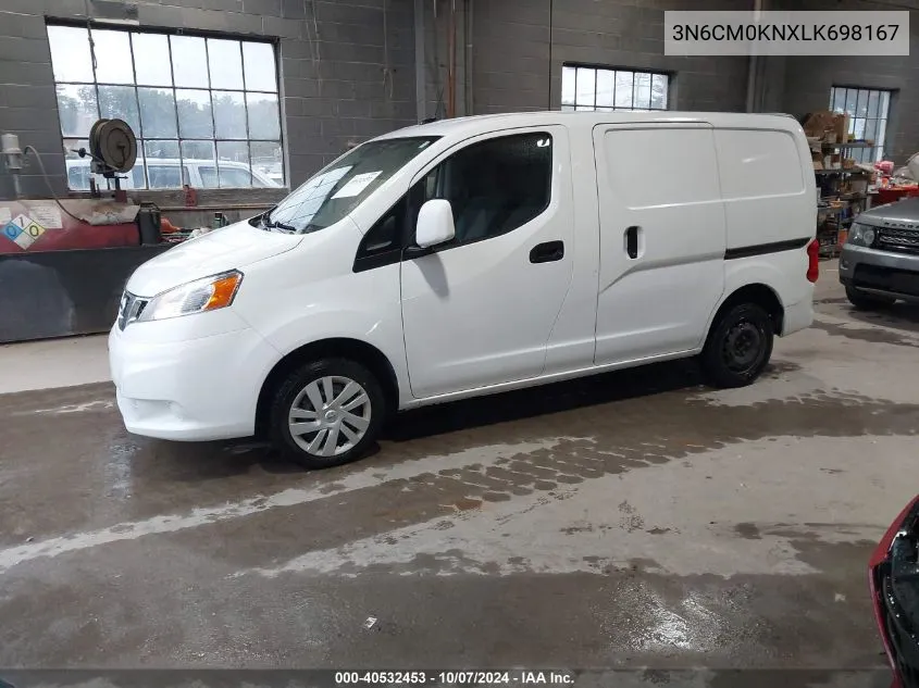 2020 Nissan Nv200 Compact Cargo Sv Xtronic Cvt VIN: 3N6CM0KNXLK698167 Lot: 40532453