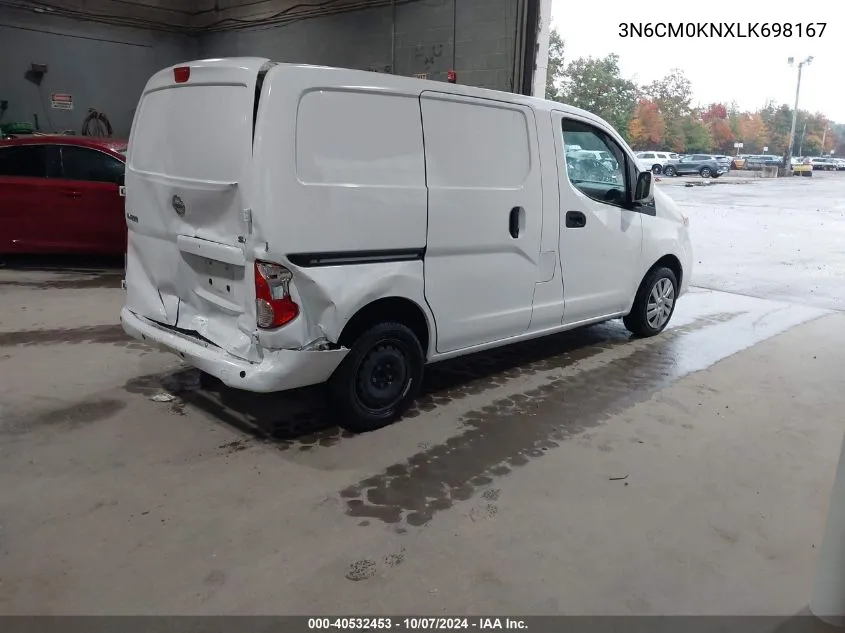 2020 Nissan Nv200 Compact Cargo Sv Xtronic Cvt VIN: 3N6CM0KNXLK698167 Lot: 40532453