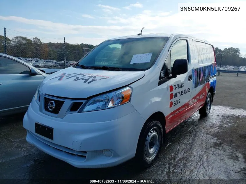 2020 Nissan Nv200 Compact Cargo S Xtronic Cvt VIN: 3N6CM0KN5LK709267 Lot: 40782633