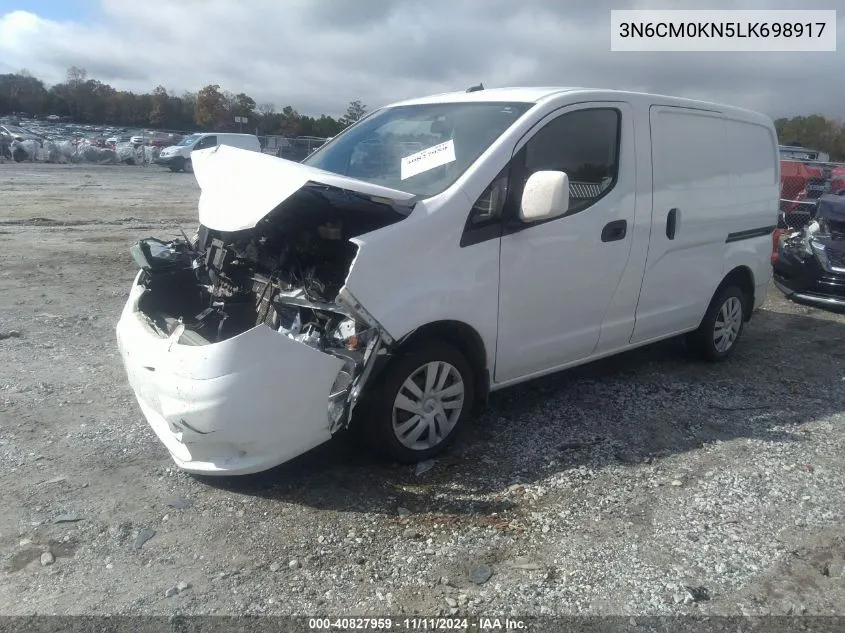 2020 Nissan Nv200 Compact Cargo Sv Xtronic Cvt VIN: 3N6CM0KN5LK698917 Lot: 40827959