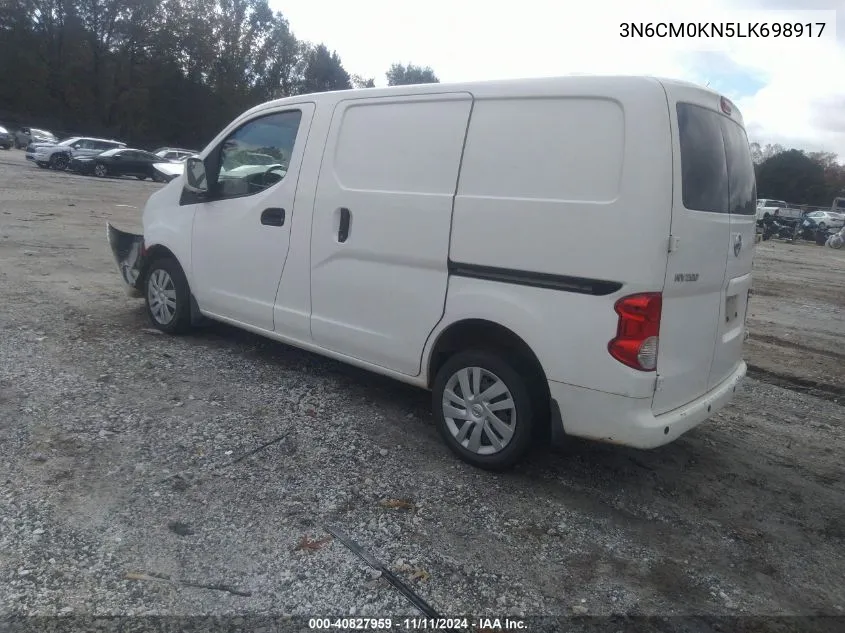 2020 Nissan Nv200 Compact Cargo Sv Xtronic Cvt VIN: 3N6CM0KN5LK698917 Lot: 40827959