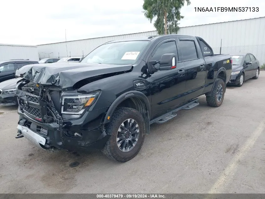 1N6AA1FB9MN537133 2021 Nissan Titan Xd Pro-4X 4X4