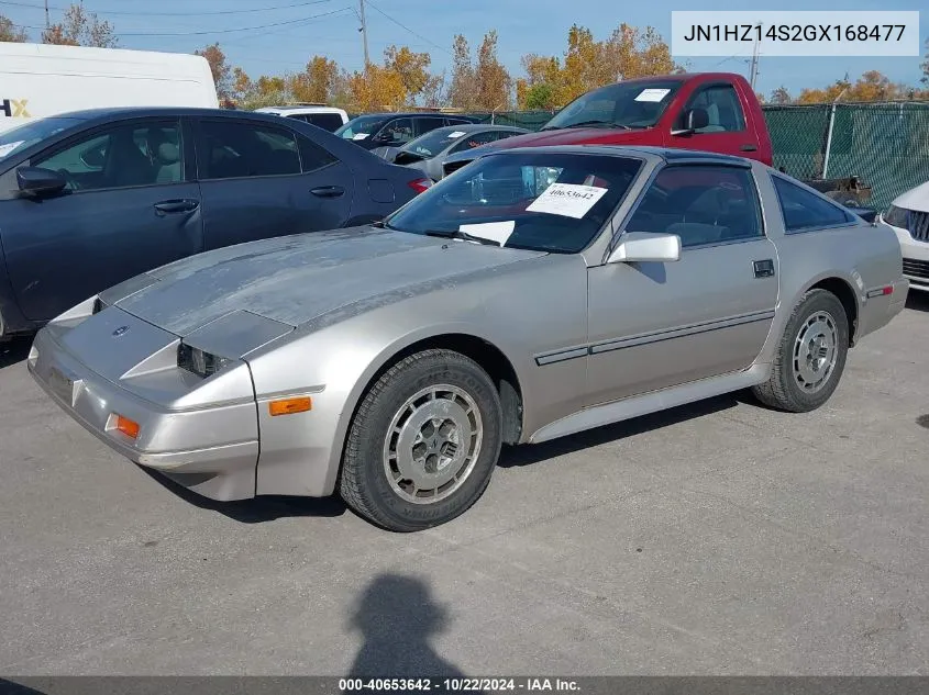 1986 Nissan 300Zx VIN: JN1HZ14S2GX168477 Lot: 40653642