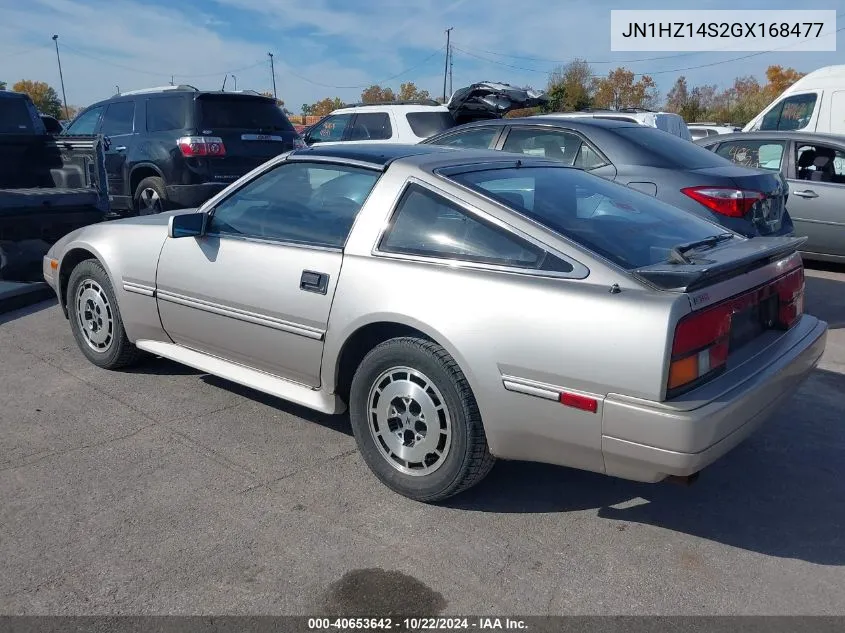 1986 Nissan 300Zx VIN: JN1HZ14S2GX168477 Lot: 40653642