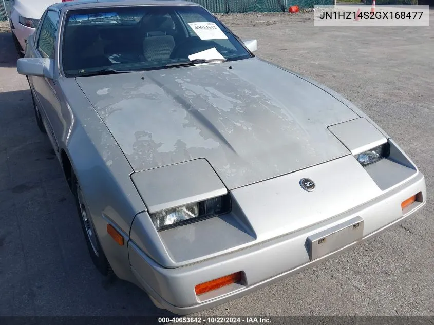 1986 Nissan 300Zx VIN: JN1HZ14S2GX168477 Lot: 40653642