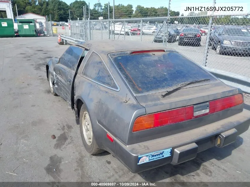 1988 Nissan 300Zx 2+2 VIN: JN1HZ16S9JX205772 Lot: 40569887