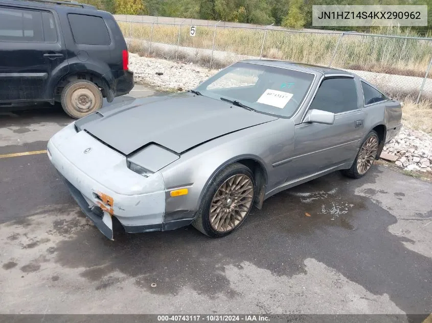 1989 Nissan 300Zx VIN: JN1HZ14S4KX290962 Lot: 40743117