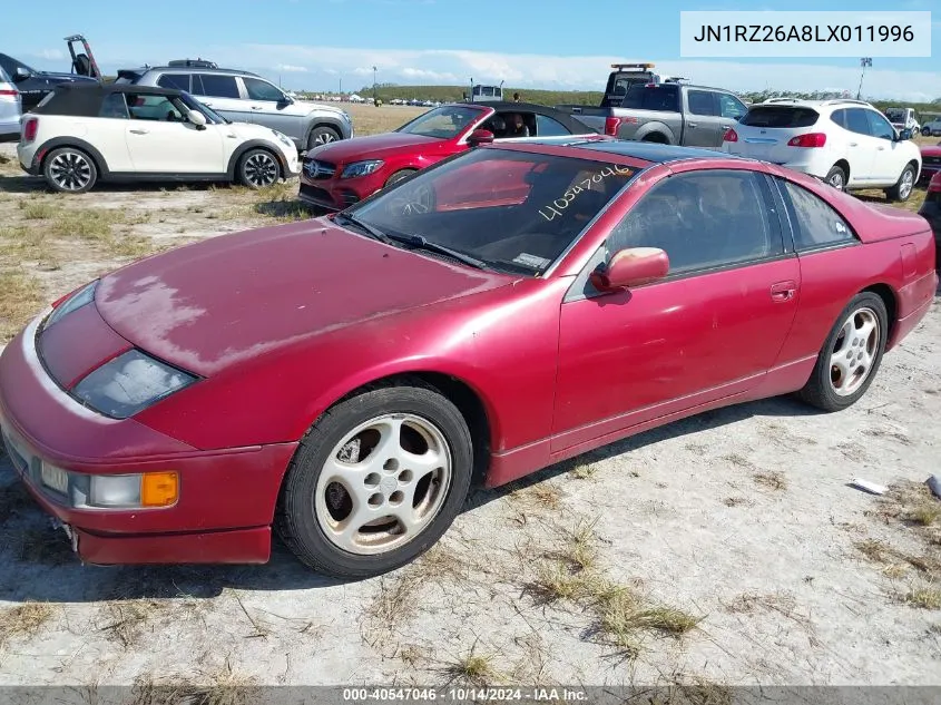 1990 Nissan 300Zx 2+2 VIN: JN1RZ26A8LX011996 Lot: 40547046