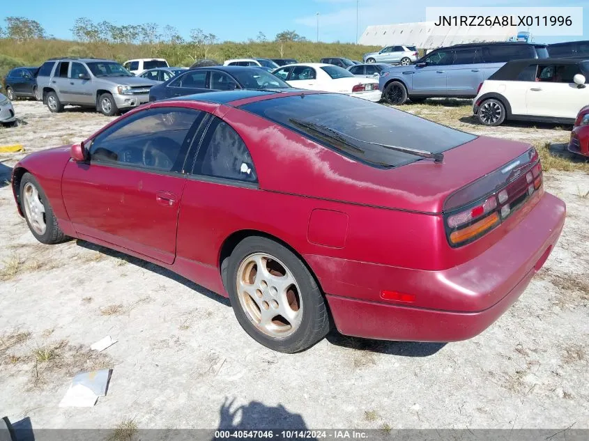 1990 Nissan 300Zx 2+2 VIN: JN1RZ26A8LX011996 Lot: 40547046