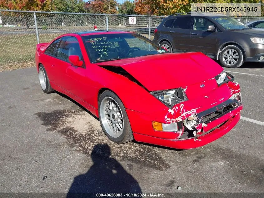 1994 Nissan 300Zx 2+2 VIN: JN1RZ26D5RX545945 Lot: 40626983