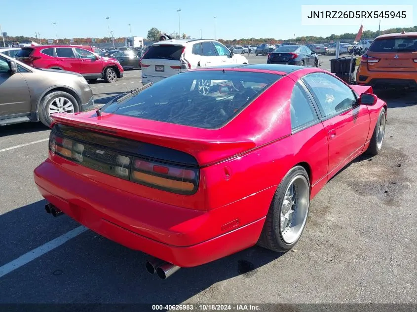 1994 Nissan 300Zx 2+2 VIN: JN1RZ26D5RX545945 Lot: 40626983