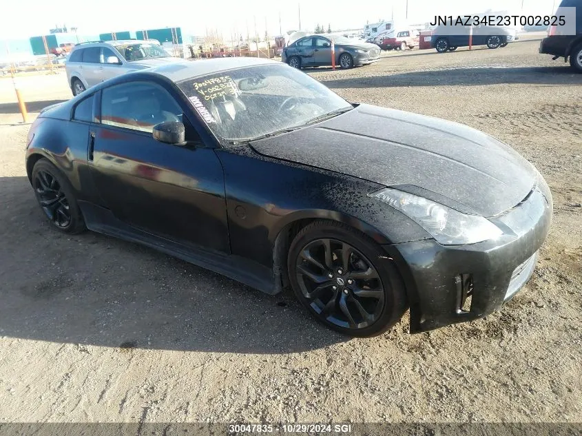 2003 Nissan 350Z Coupe VIN: JN1AZ34E23T002825 Lot: 30047835