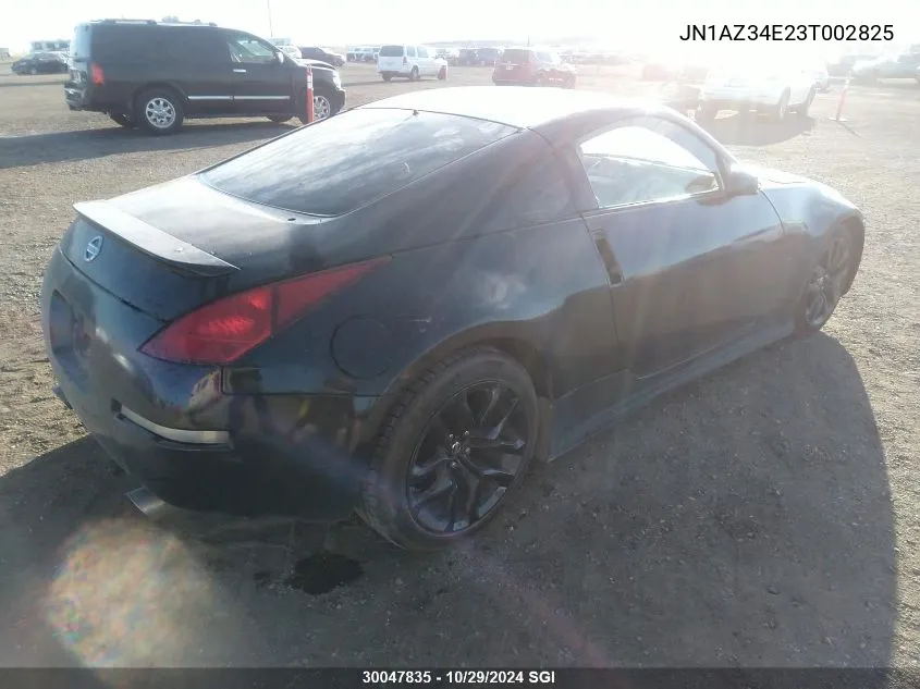 2003 Nissan 350Z Coupe VIN: JN1AZ34E23T002825 Lot: 30047835